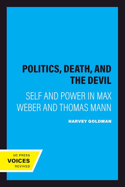 Book cover image for Politics, Death, and the Devil ISBN: 9780520077508