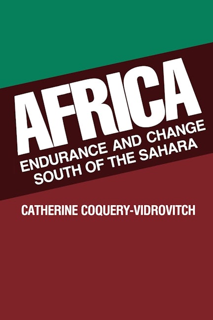 Book cover image for Africa ISBN: 9780520078819
