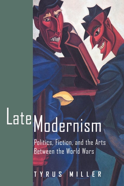 Book cover image for Late Modernism ISBN: 9780520216488