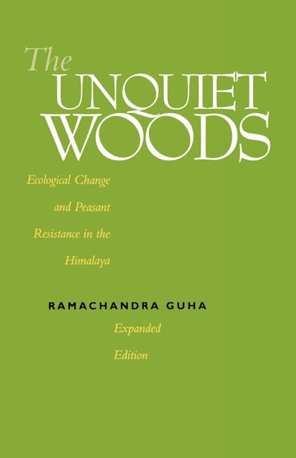 Book cover image for The Unquiet Woods ISBN: 9780520222359