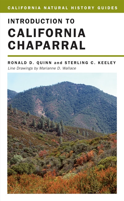 Cover image for Introduction to California Chaparral ISBN 9780520939004