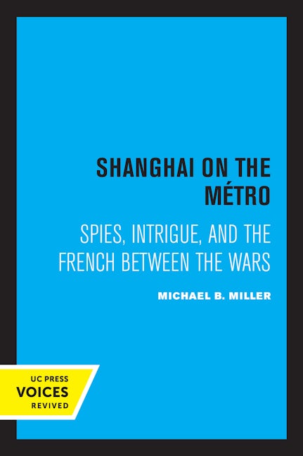 Book cover image for Shanghai on the Metro ISBN: 9780520302365