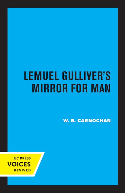 Book cover image for Lemuel Gulliver's Mirror for Man ISBN: 9780520305052