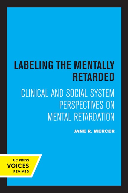 Book cover image for Labeling the Mentally Retarded ISBN: 9780520307001