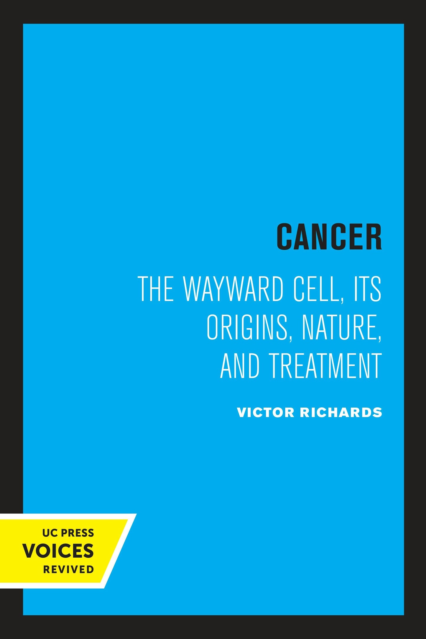 Book cover image for Cancer ISBN: 9780520312319