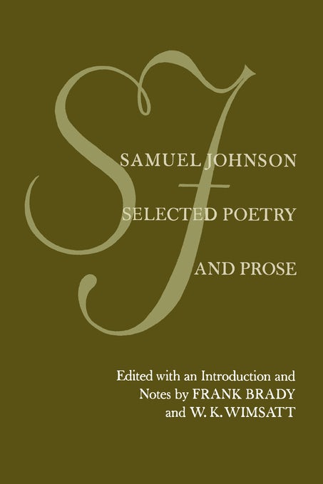 Book cover image for Samuel Johnson ISBN: 9780520905993