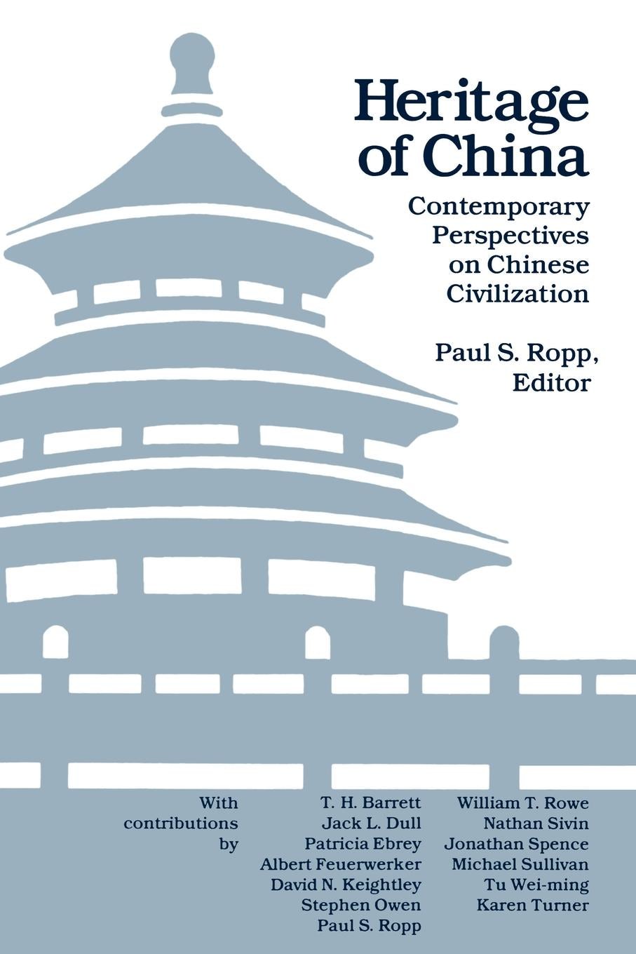 Book cover image for Heritage of China ISBN: 9780520908932