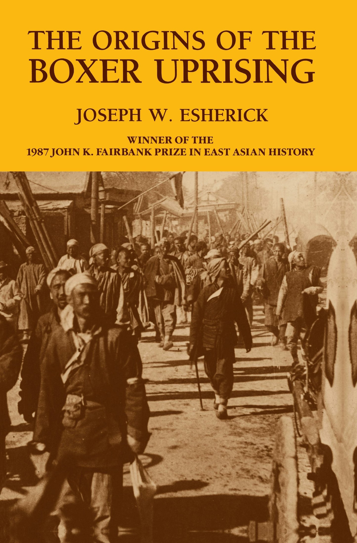 Book cover image for The Origins of the Boxer Uprising ISBN: 9780520908963