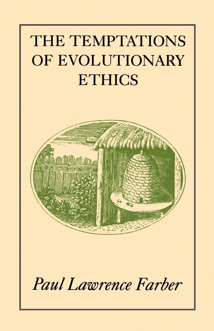 Book cover image for The Temptations of Evolutionary Ethics ISBN: 9780520920972