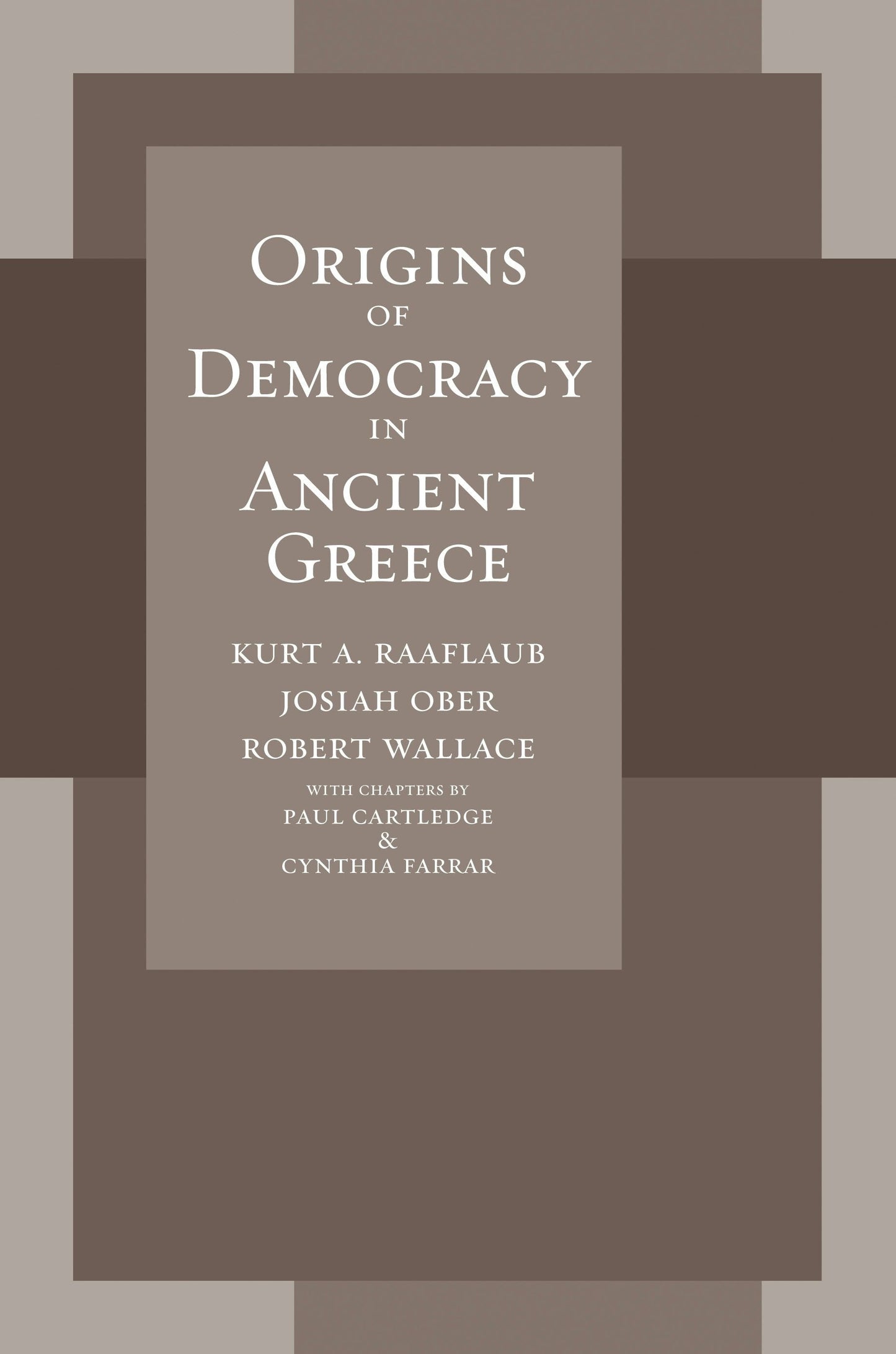 Book cover image for Origins of Democracy in Ancient Greece ISBN: 9780520932173