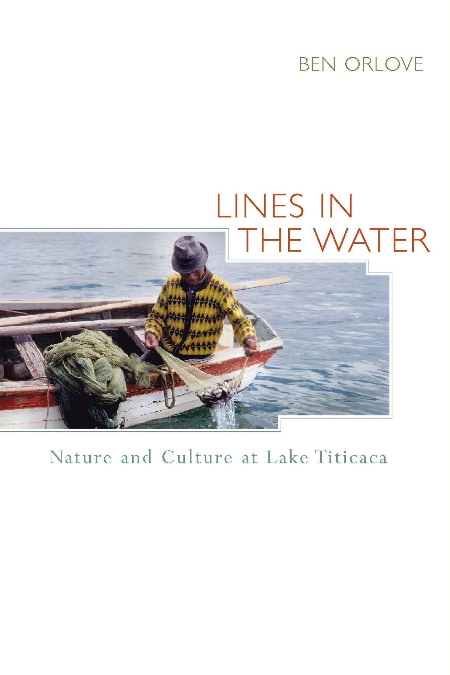 Book cover image for Lines in the Water ISBN: 9780520935891