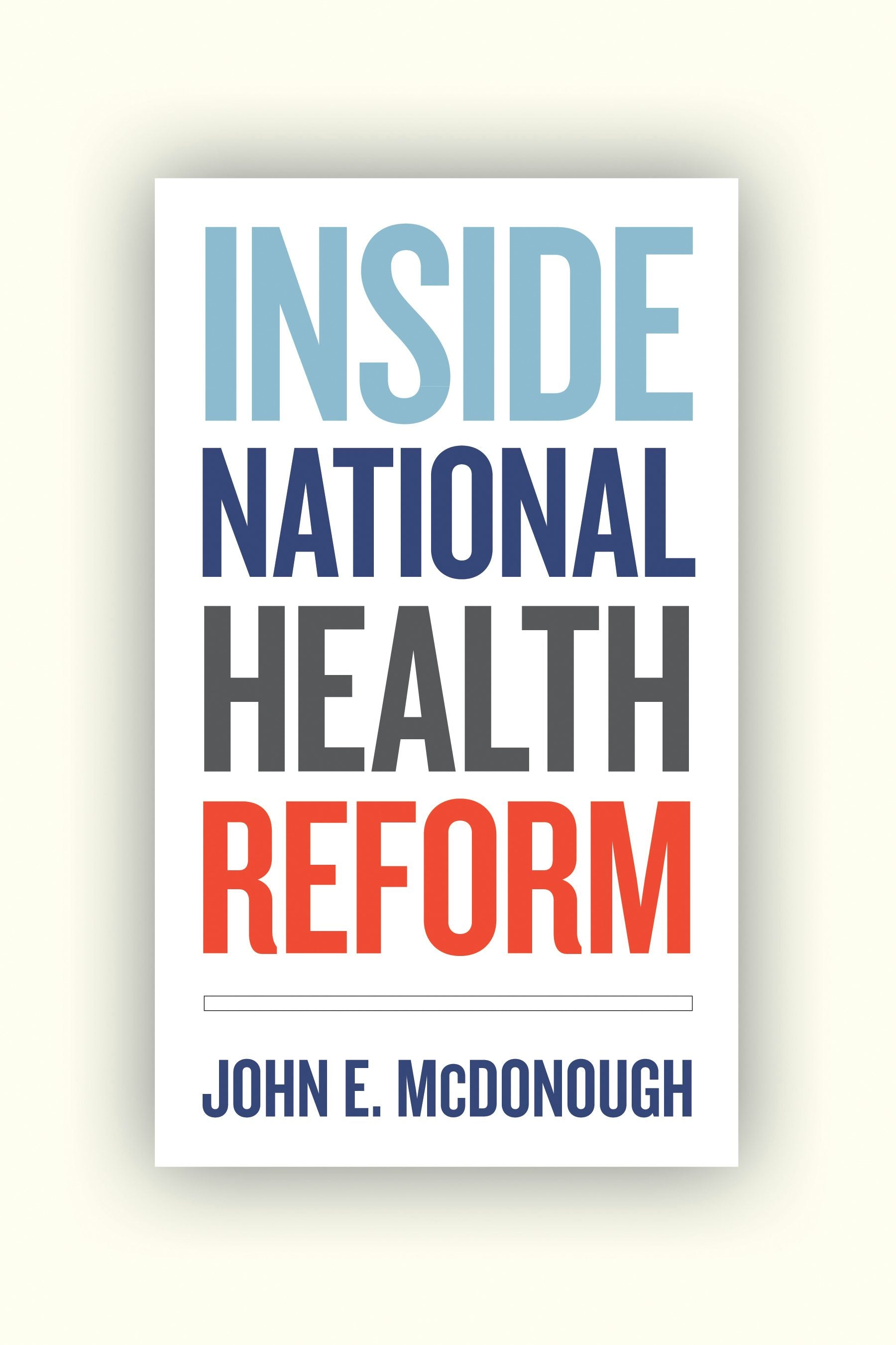 Book cover image for Inside National Health Reform ISBN: 9780520949614