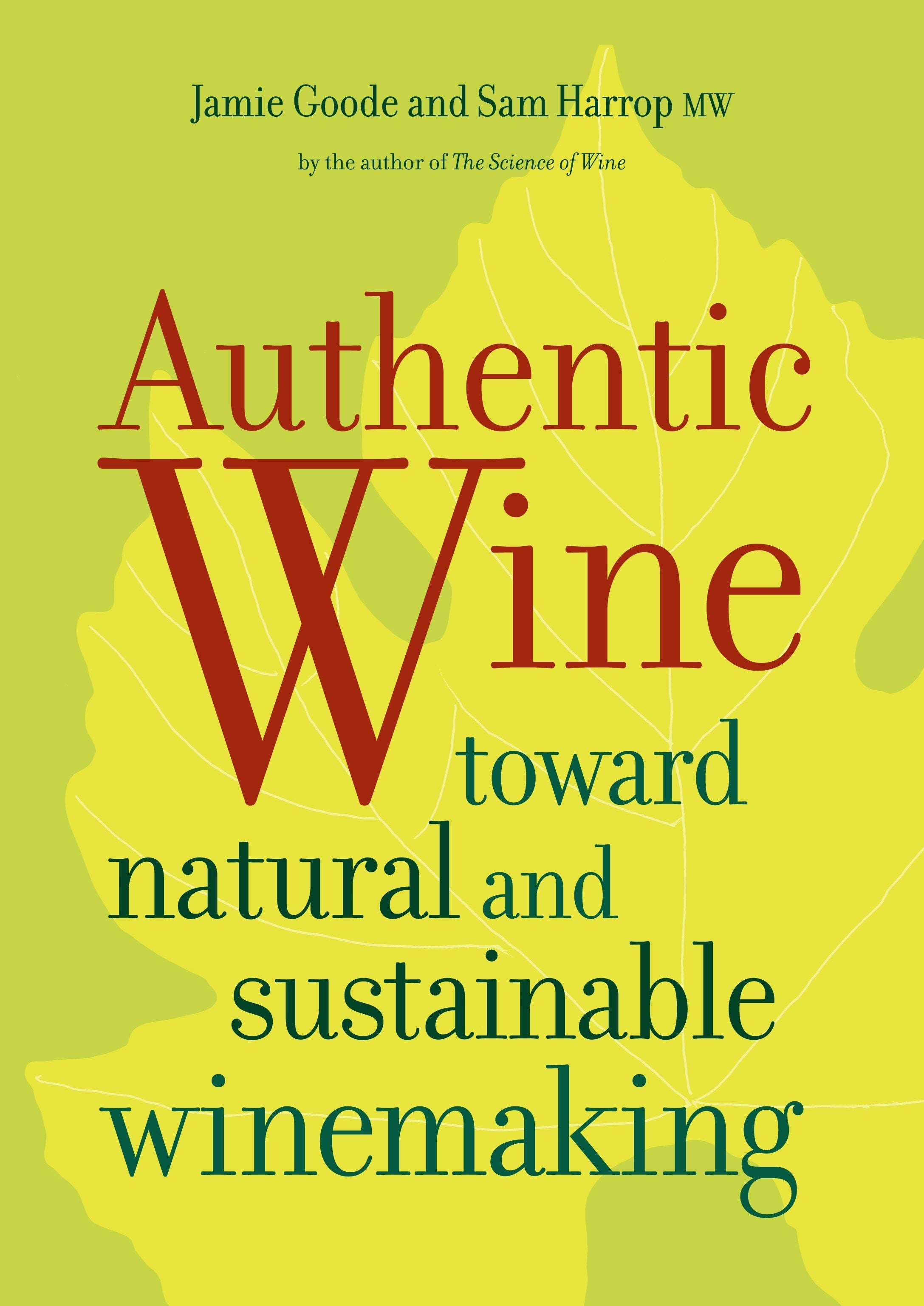 Book cover image for Authentic Wine ISBN: 9780520949690