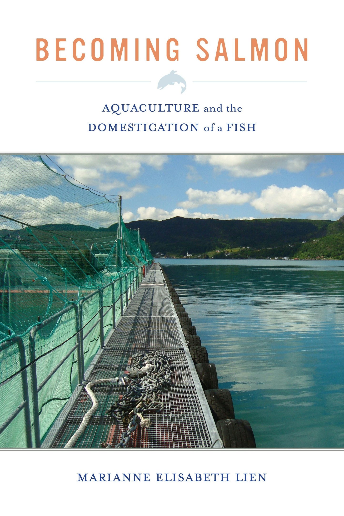 Book cover image for Becoming Salmon ISBN: 9780520961838