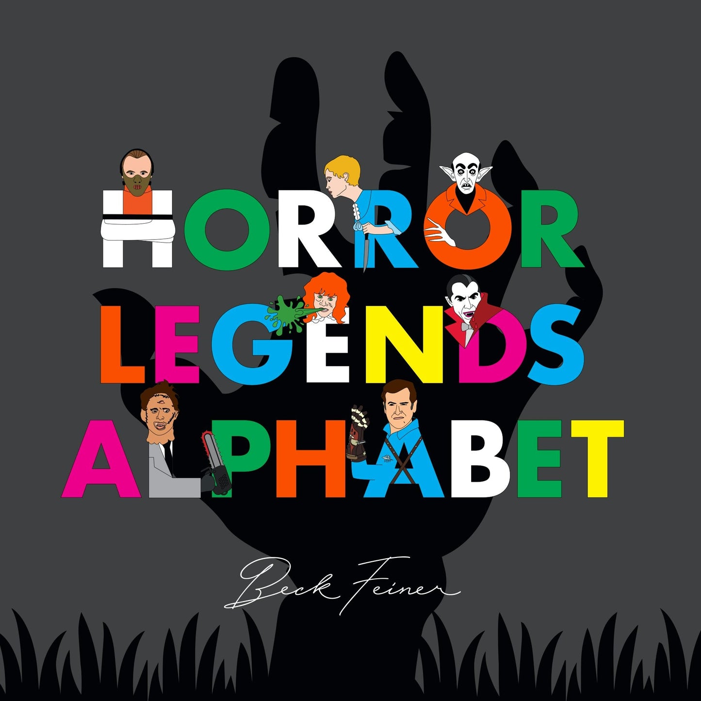 Book cover image for Horror Legends Alphabet ISBN: 9780645200102