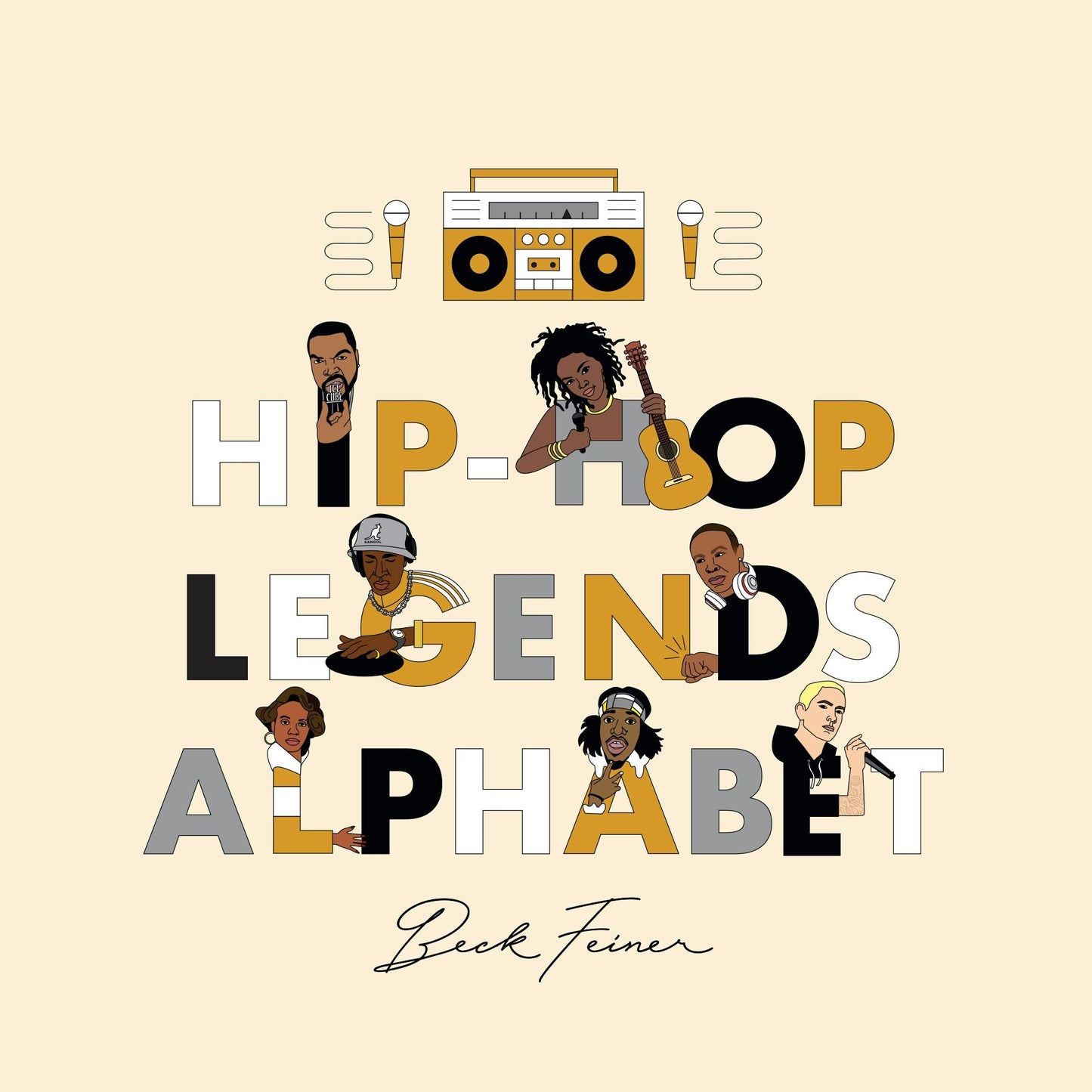 Book cover image for Hip-Hop Legends Alphabet ISBN: 9780645200133