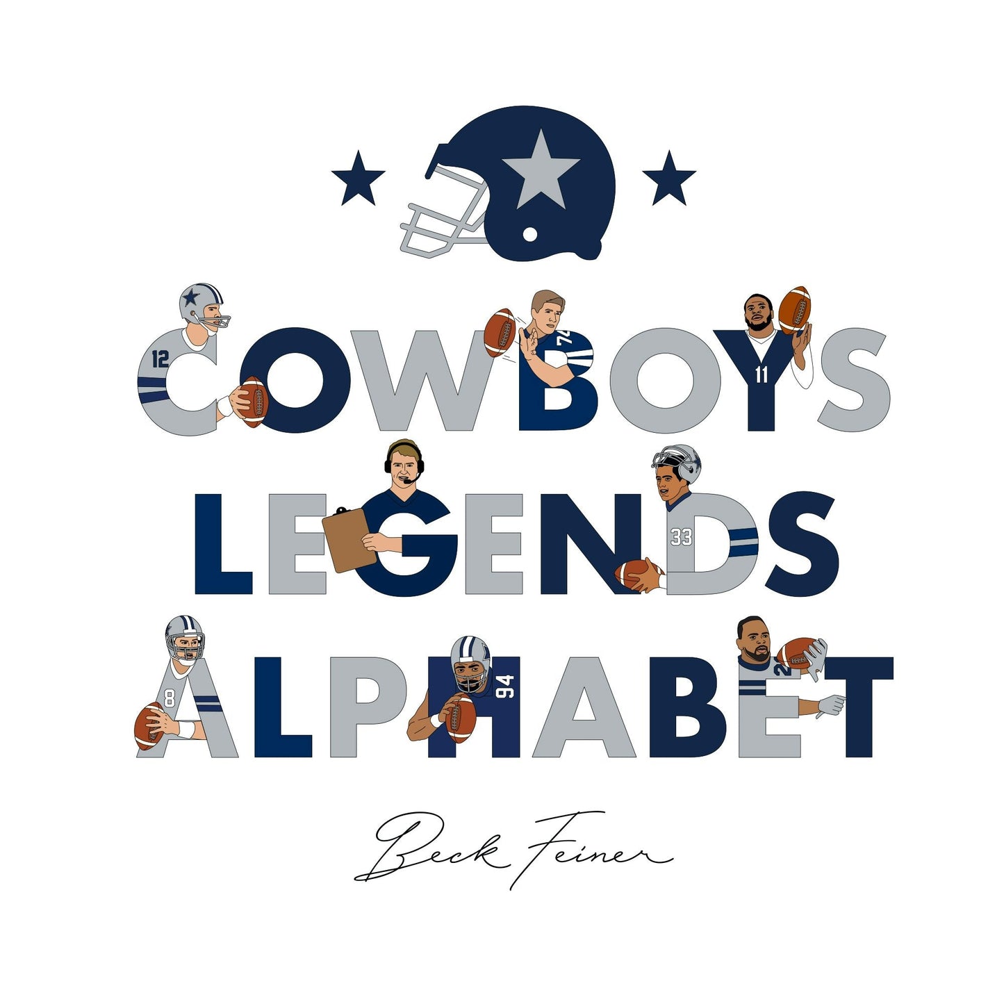 Book cover image for Cowboys Legends Alphabet ISBN: 9780645200171