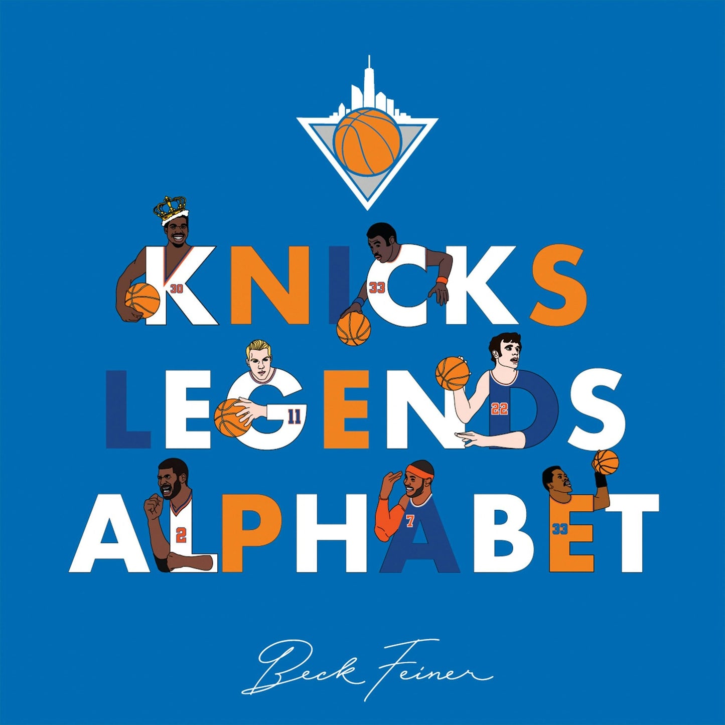 Book cover image for Knicks Legends Alphabet ISBN: 9780645851441