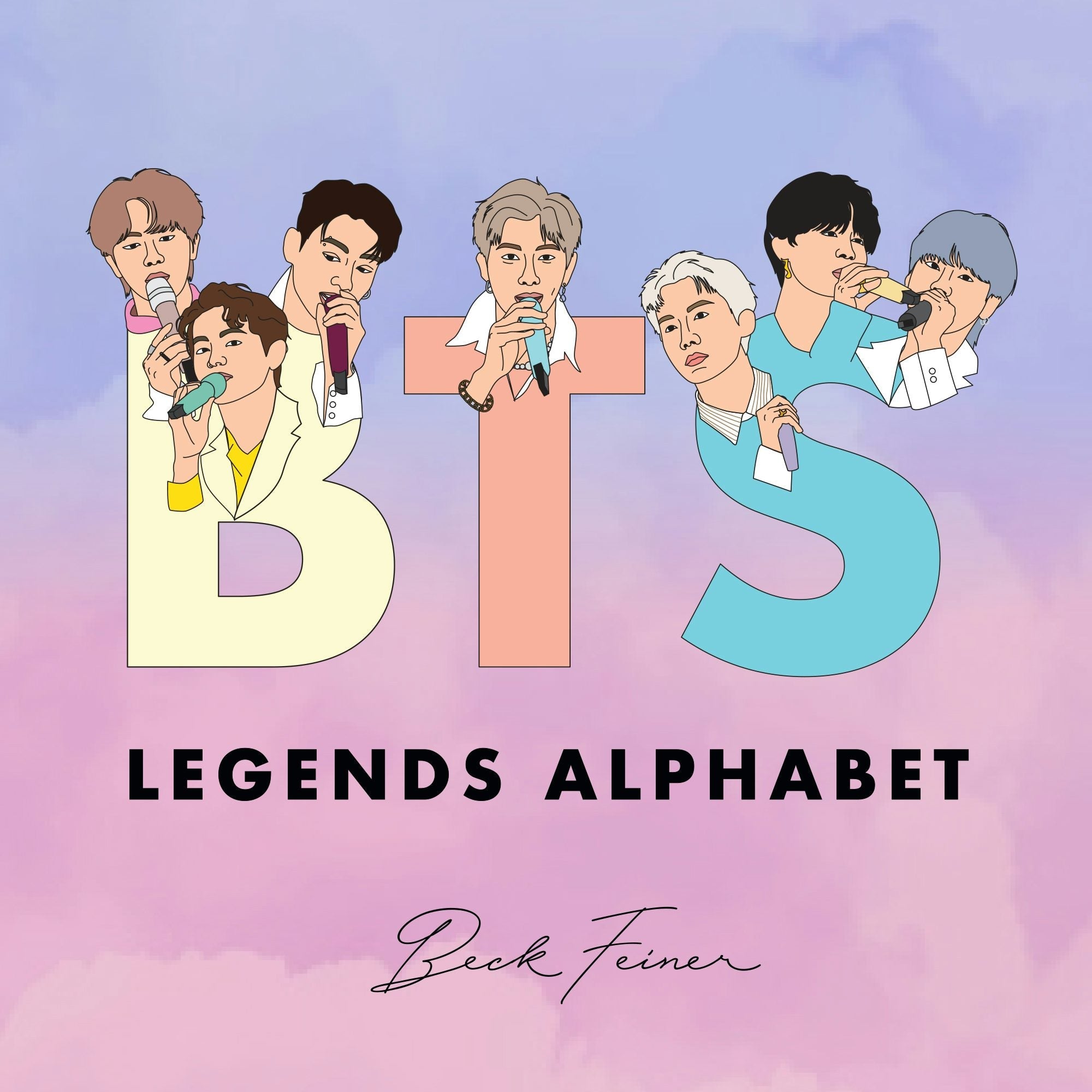 Book cover image for BTS Legends Alphabet ISBN: 9780645851533