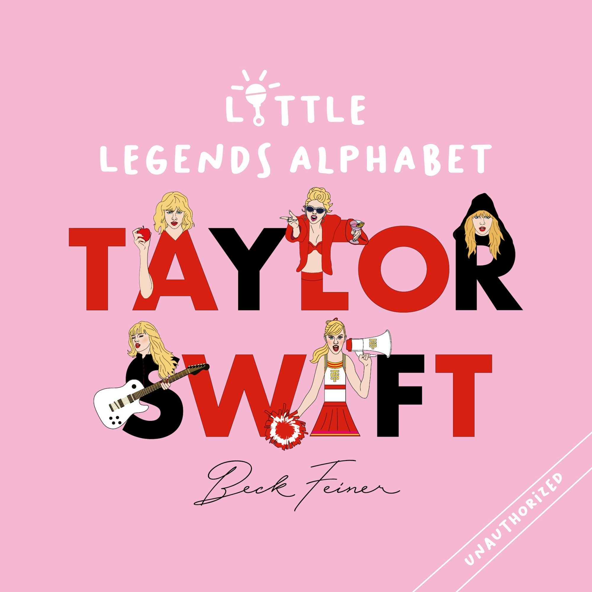 Book cover image for Taylor Swift Little Legends Alphabet ISBN: 9780645851564