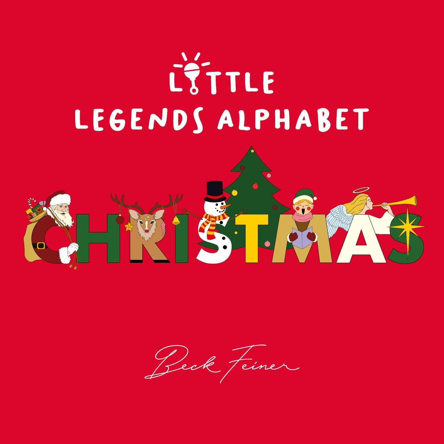 Book cover image for Christmas Little Legends Alphabet ISBN: 9780645851571
