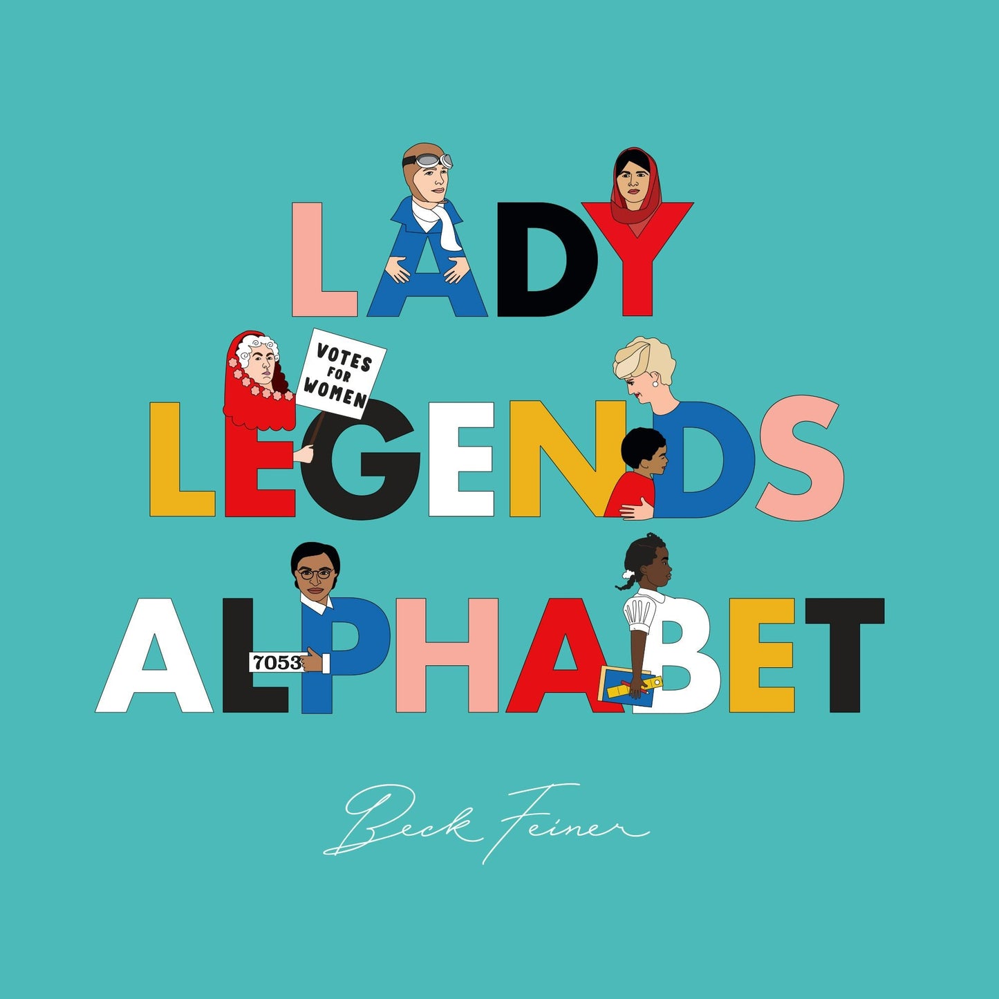 Book cover image for Lady Legends Alphabet ISBN: 9780648261605