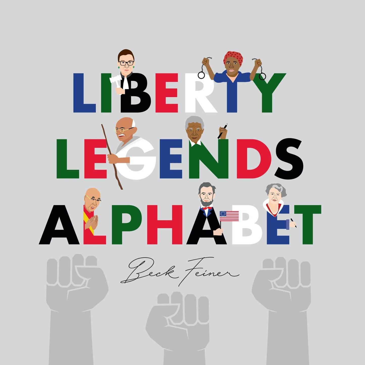 Book cover image for Liberty Legends Alphabet ISBN: 9780648506379