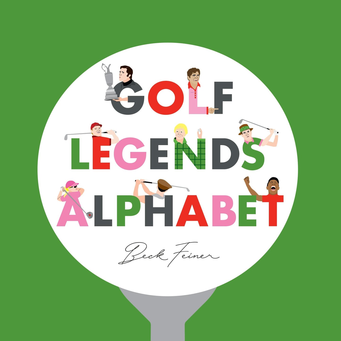 Book cover image for Golf Legends Alphabet ISBN: 9780648506393