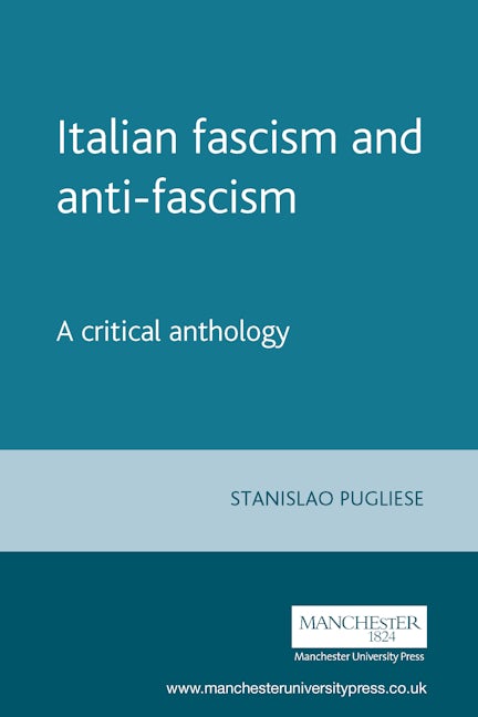 Book cover image for Italian fascism and anti-fascism ISBN: 9780719056390