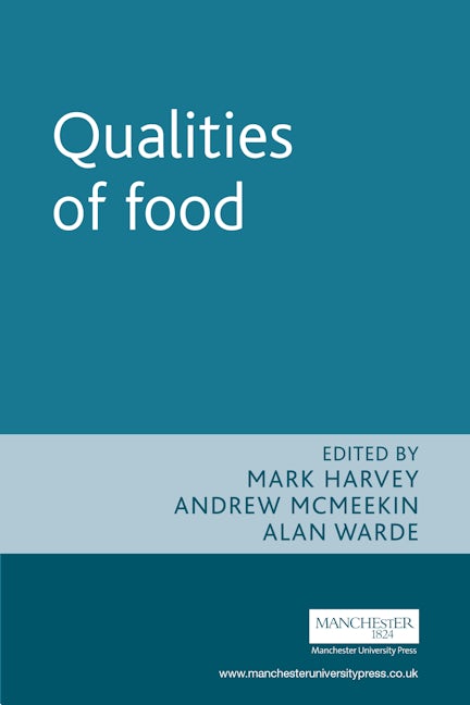 Book cover image for Qualities of food ISBN: 9780719068546