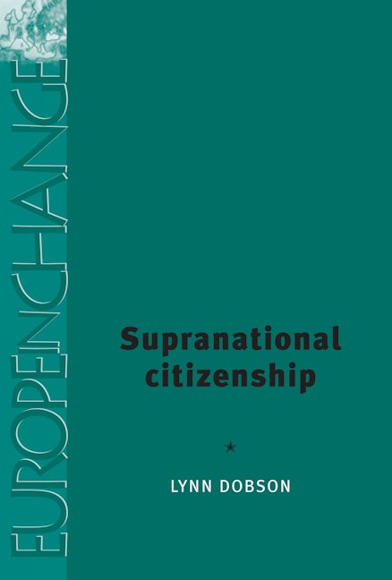 Book cover image for Supranational citizenship ISBN: 9780719069536