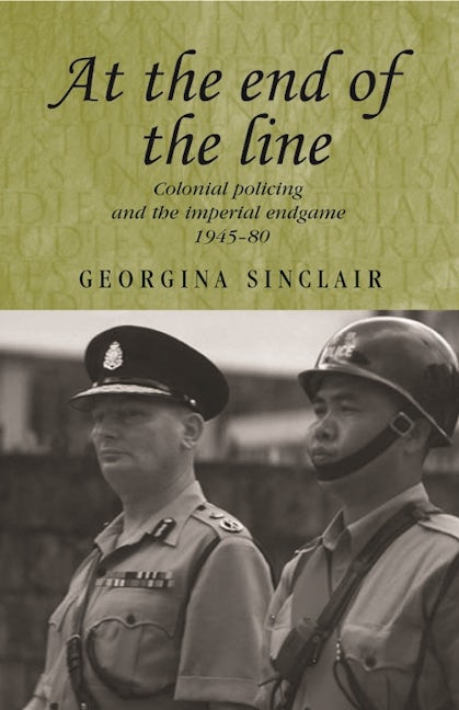 Book cover image for At the end of the line ISBN: 9780719071393