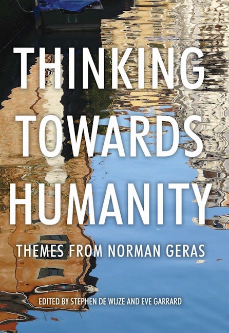Book cover image for Thinking towards humanity ISBN: 9780719080876