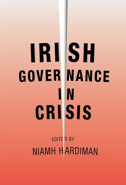 Book cover image for Irish governance in crisis ISBN: 9780719082238