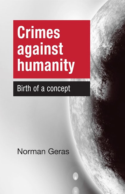 Book cover image for Crimes Against Humanity ISBN: 9780719082412