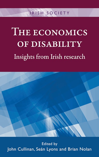 Book cover image for The economics of disability ISBN: 9780719089275
