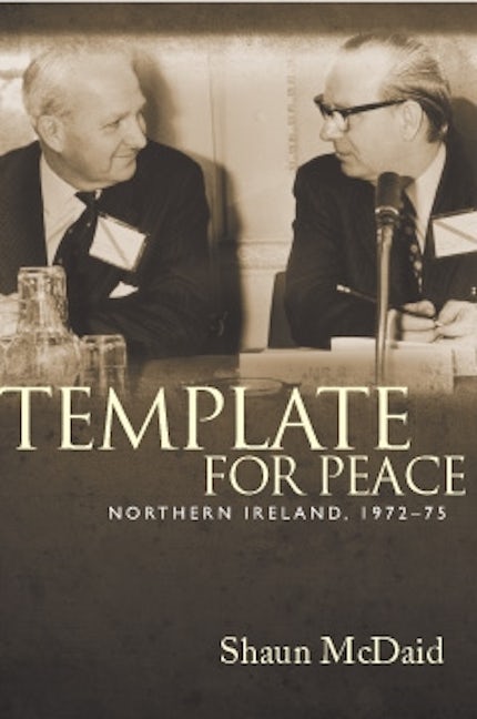 Book cover image for Template for peace ISBN: 9780719099762