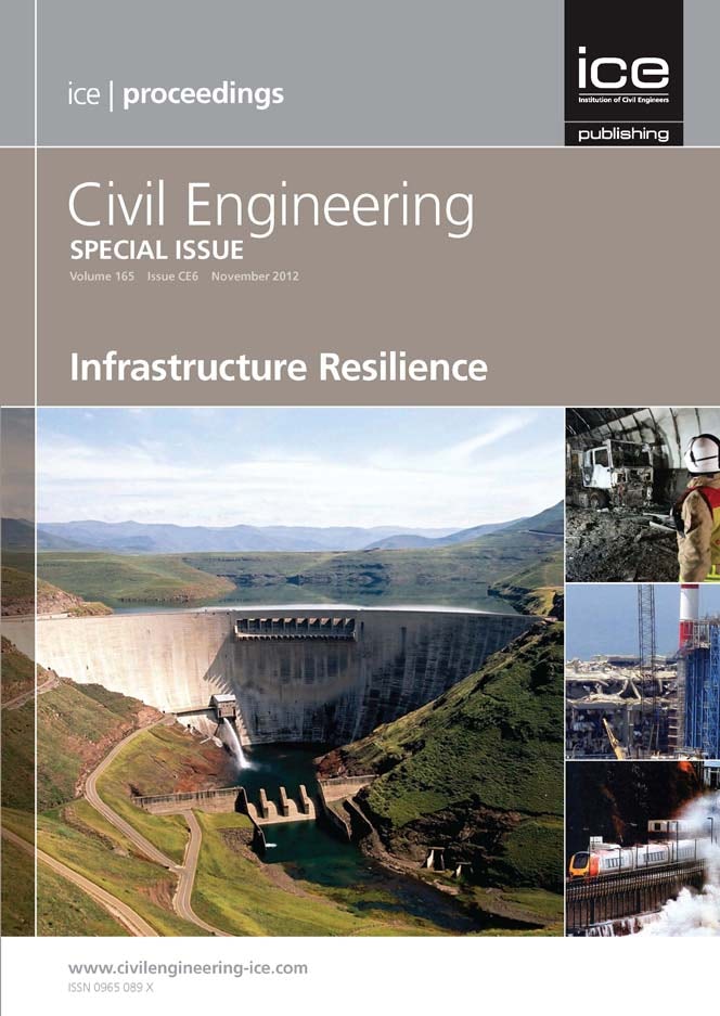 Book cover image for Infrastructure Resilience ISBN: 9780727758514