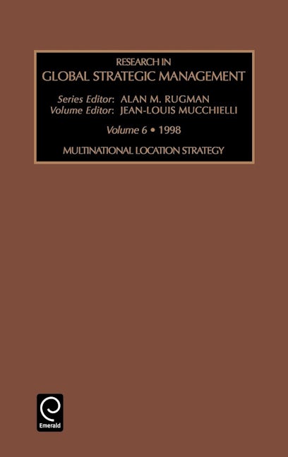 Book cover image for Multinational Location Strategy ISBN: 9780762300150
