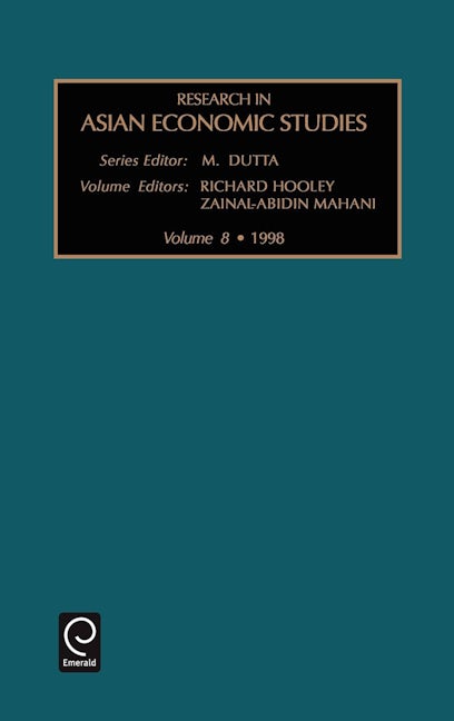 Book cover image for Research in Asian Economic Studies ISBN: 9780762301997