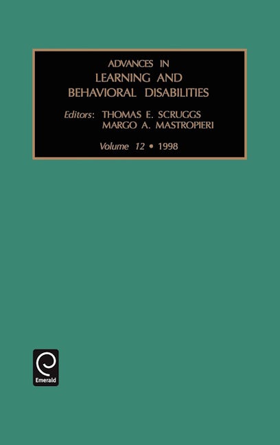 Book cover image for Advances in Learning and Behavioural Disabilities ISBN: 9780762304127
