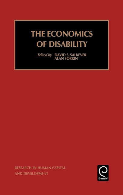Book cover image for The Economics of Disability ISBN: 9780762305292