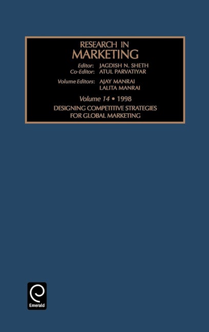 Book cover image for Designing Competitive Strategies for Global Marketing ISBN: 9780762305506