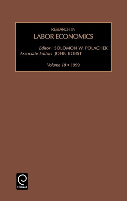Book cover image for Research in Labor Economics ISBN: 9780762305841