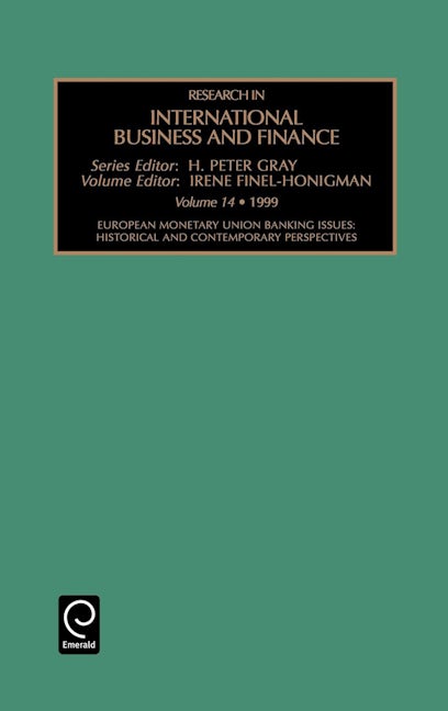 Book cover image for European Monetary Union Banking Issues ISBN: 9780762305971
