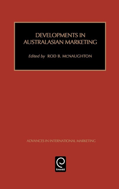 Book cover image for Developments in Australasian Marketing ISBN: 9780762306367