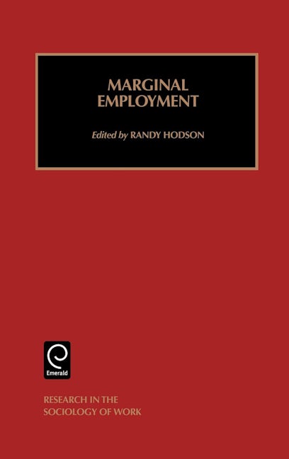 Book cover image for Marginal Employment ISBN: 9780762306503