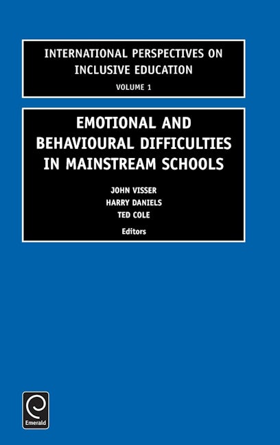 Book cover image for Emotional and Behavioural Difficulties in Mainstream Schools ISBN: 9780762307227