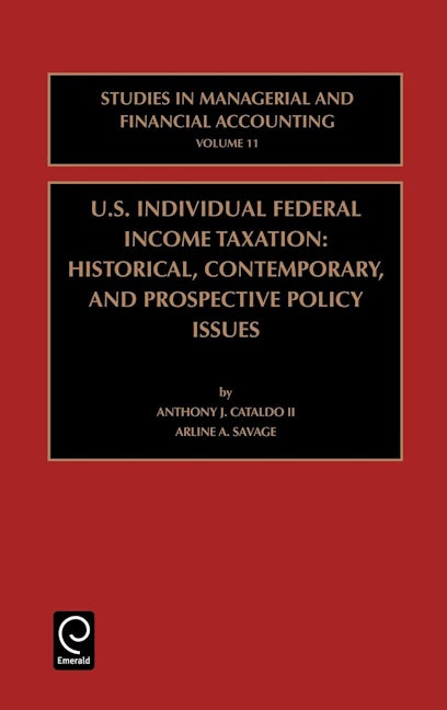 Book cover image for US Individual Federal Income Taxation ISBN: 9780762307852