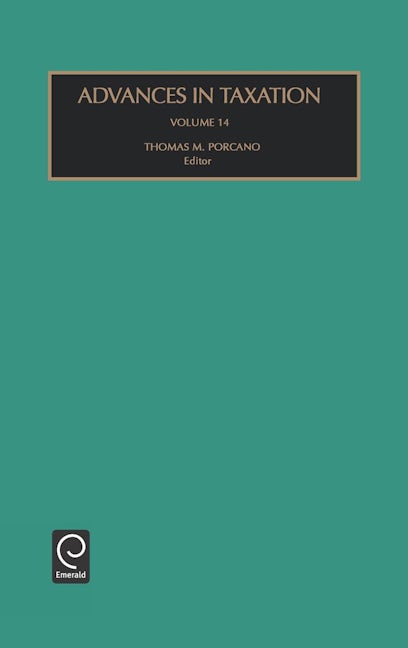 Book cover image for Advances in Taxation ISBN: 9780762308897